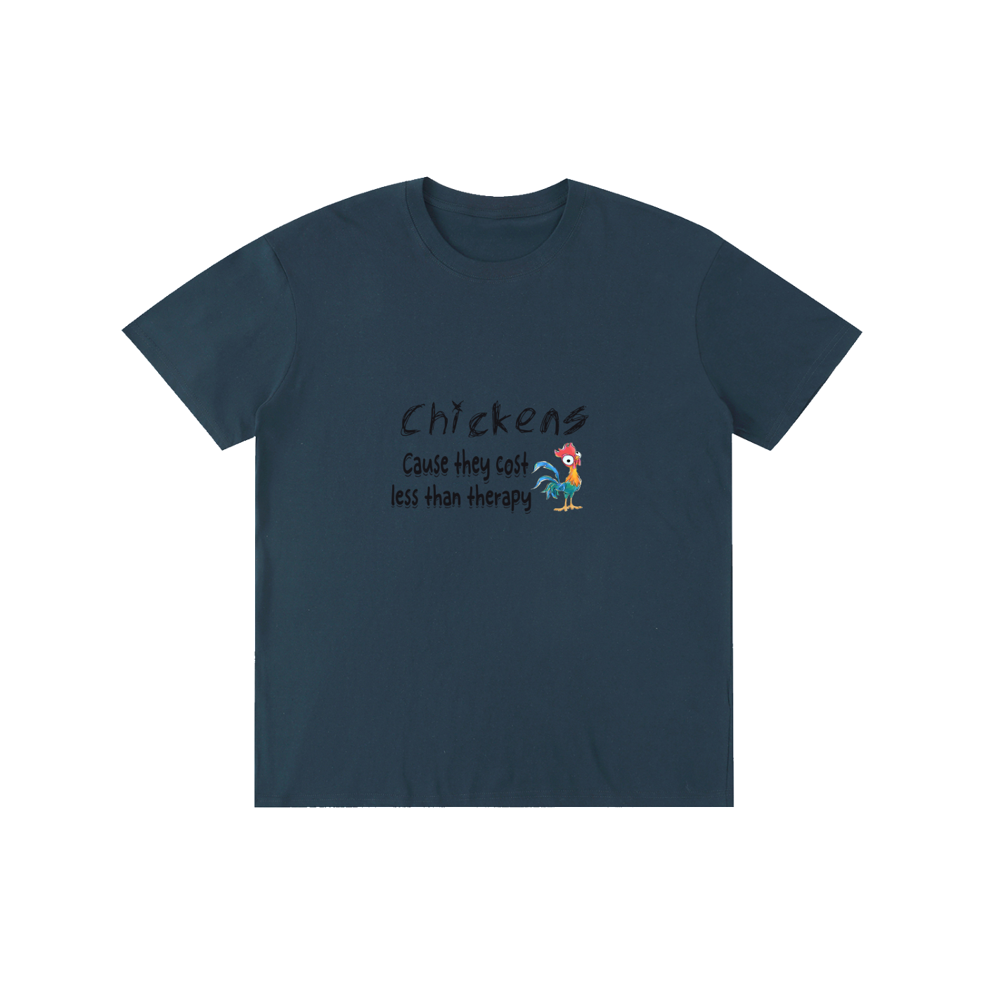 Pure Cotton Unisex T-Shirt funny chicken tshirt