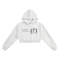 Essential Cropped Hoodie mentally ill but totally chill funny hoodie