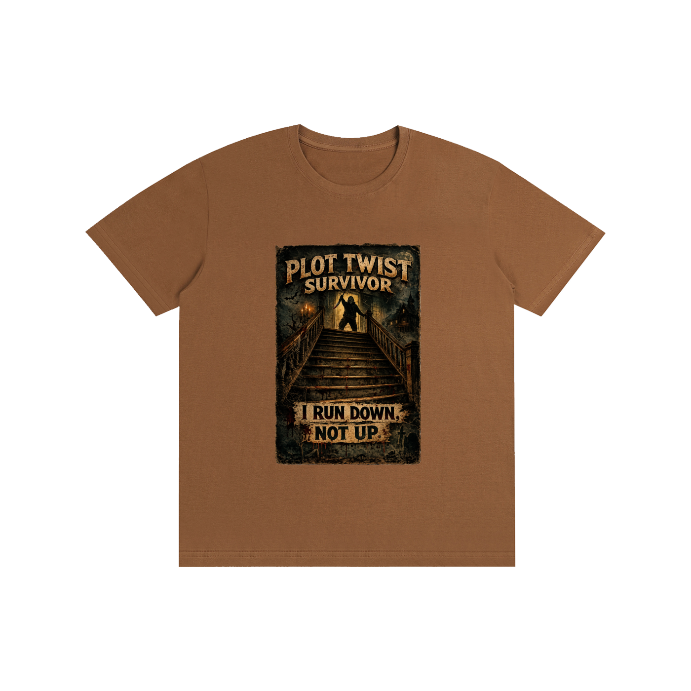 Pure Cotton Unisex T-Shirt plot twist survivor