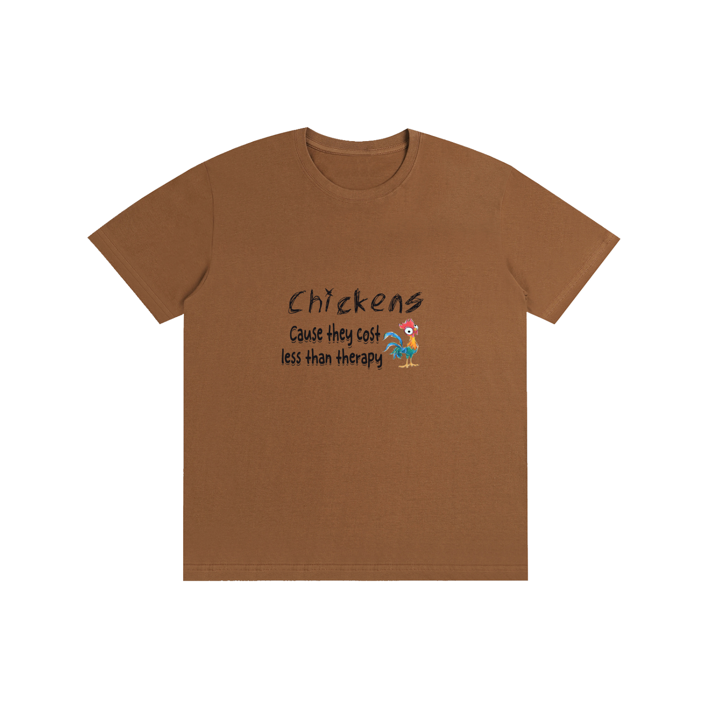 Pure Cotton Unisex T-Shirt funny chicken tshirt