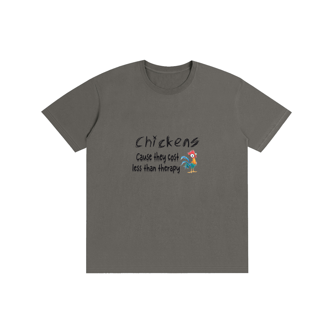 Pure Cotton Unisex T-Shirt funny chicken tshirt