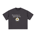 Vintage Washed Boxy T-Shirt funny anxiety mental health