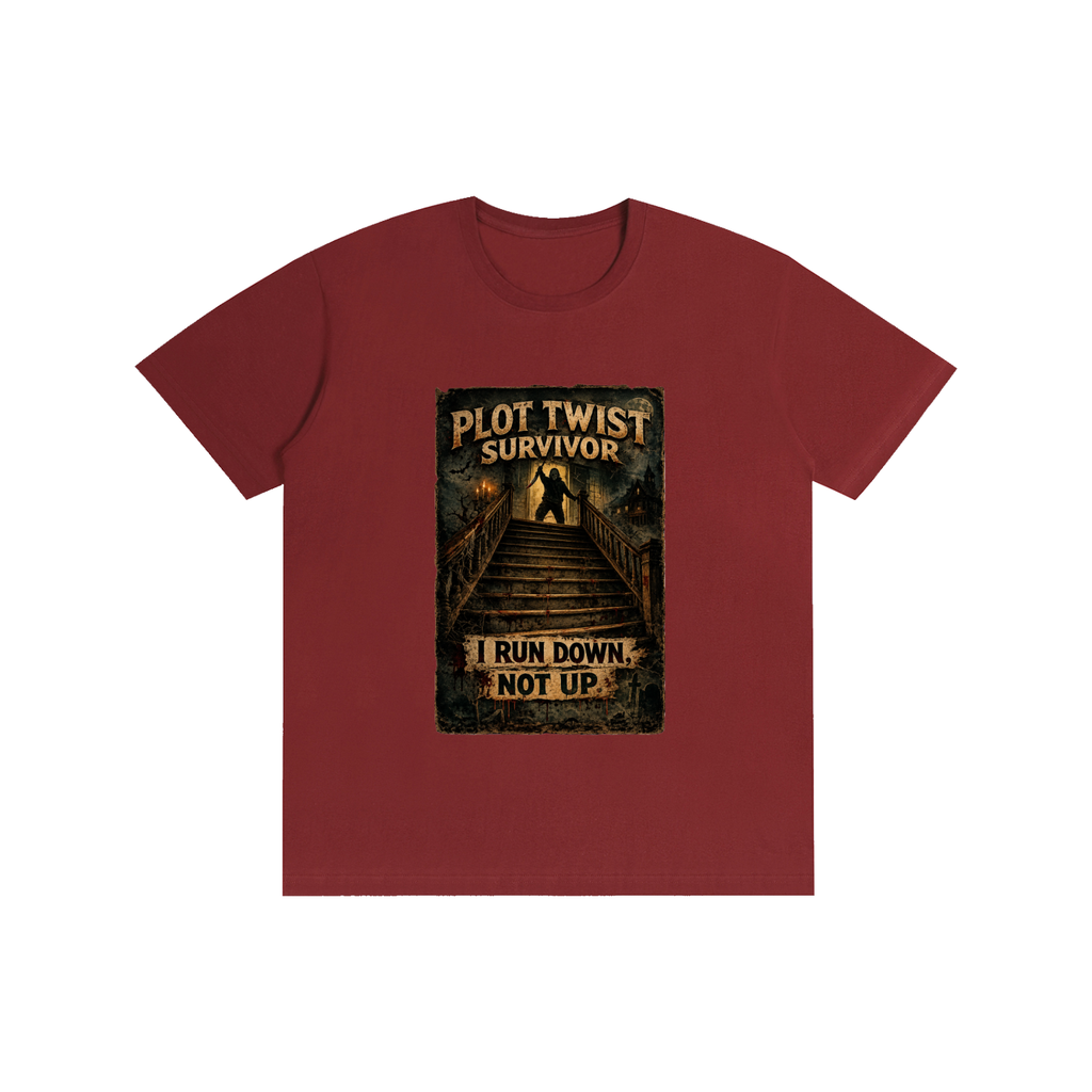Pure Cotton Unisex T-Shirt plot twist survivor