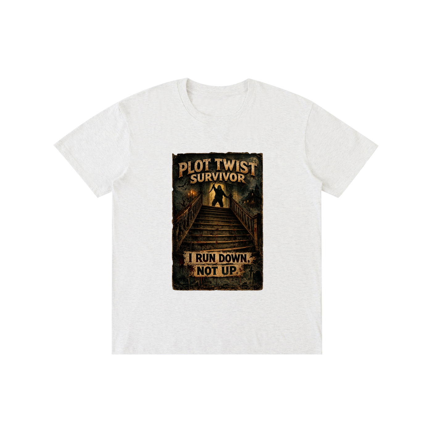Pure Cotton Unisex T-Shirt plot twist survivor