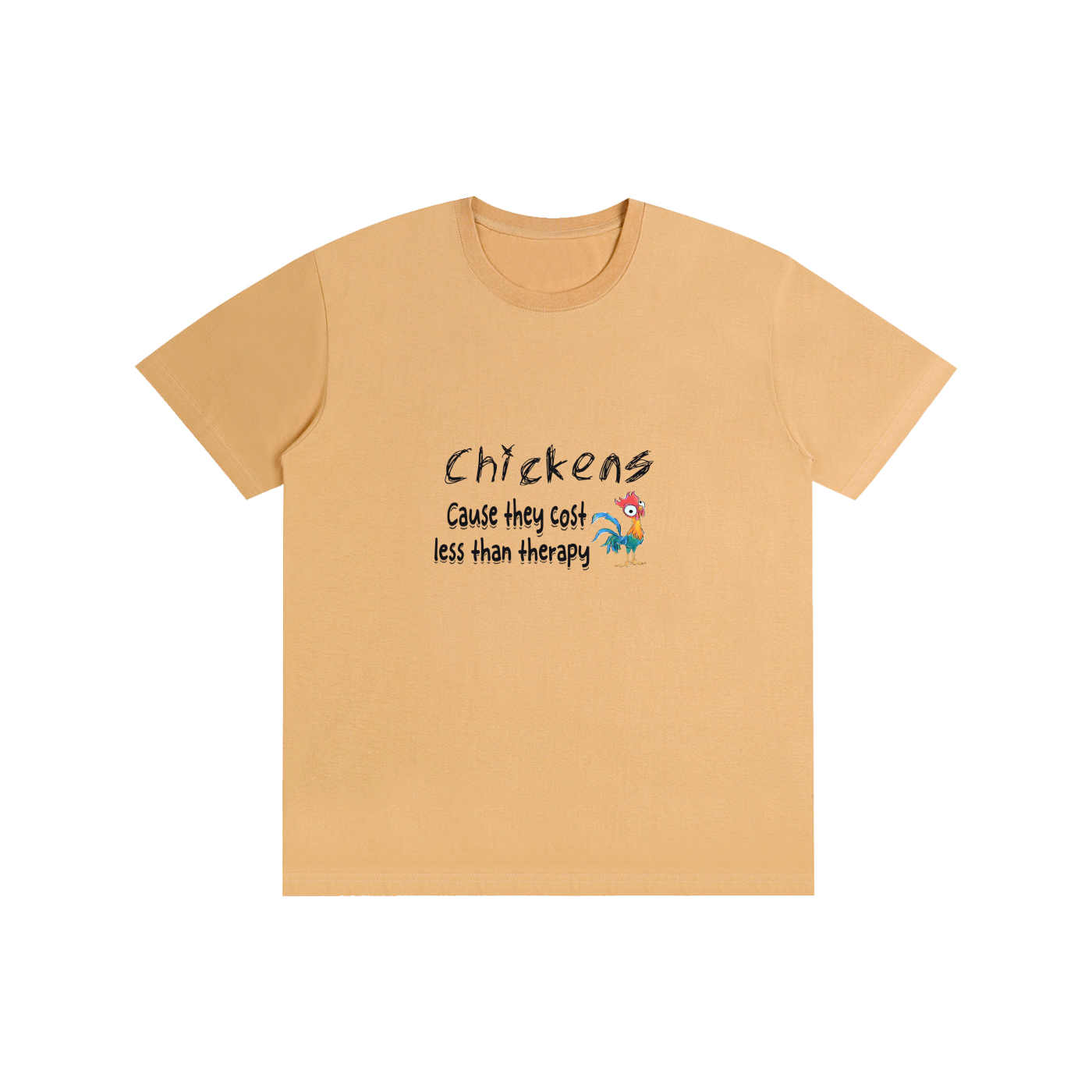 Pure Cotton Unisex T-Shirt funny chicken tshirt