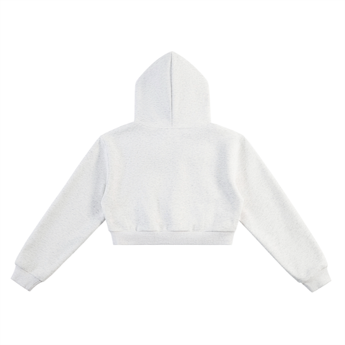 Essential Cropped Hoodie mentally ill but totally chill funny hoodie