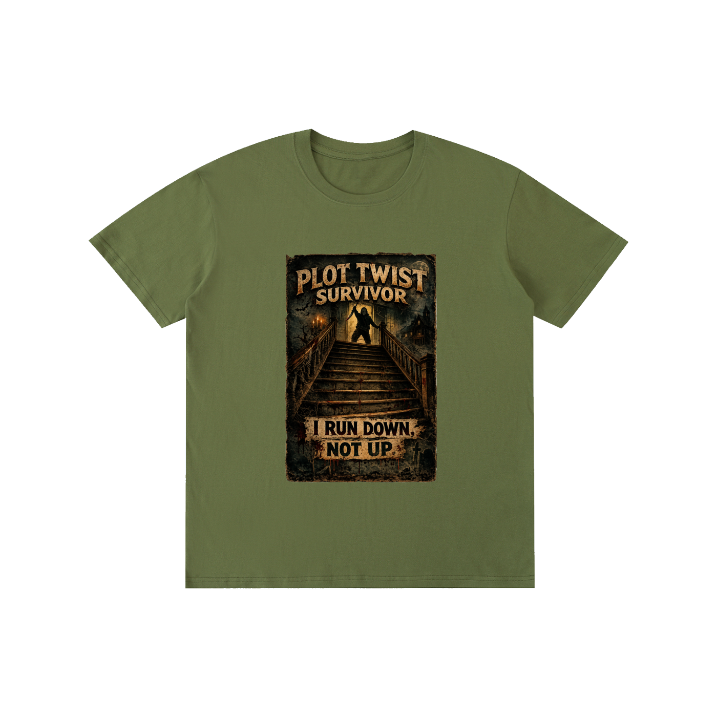 Pure Cotton Unisex T-Shirt plot twist survivor